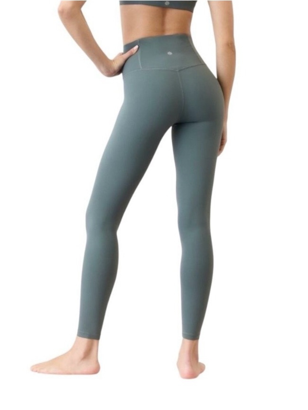 Athleta Ultra High Rise Elation Tight, green, small